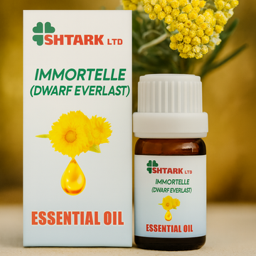 Ulei esențial de Imortele (Helichrysum) Netpack – sticluță 5 ml cu flori imortele – fotografie produs