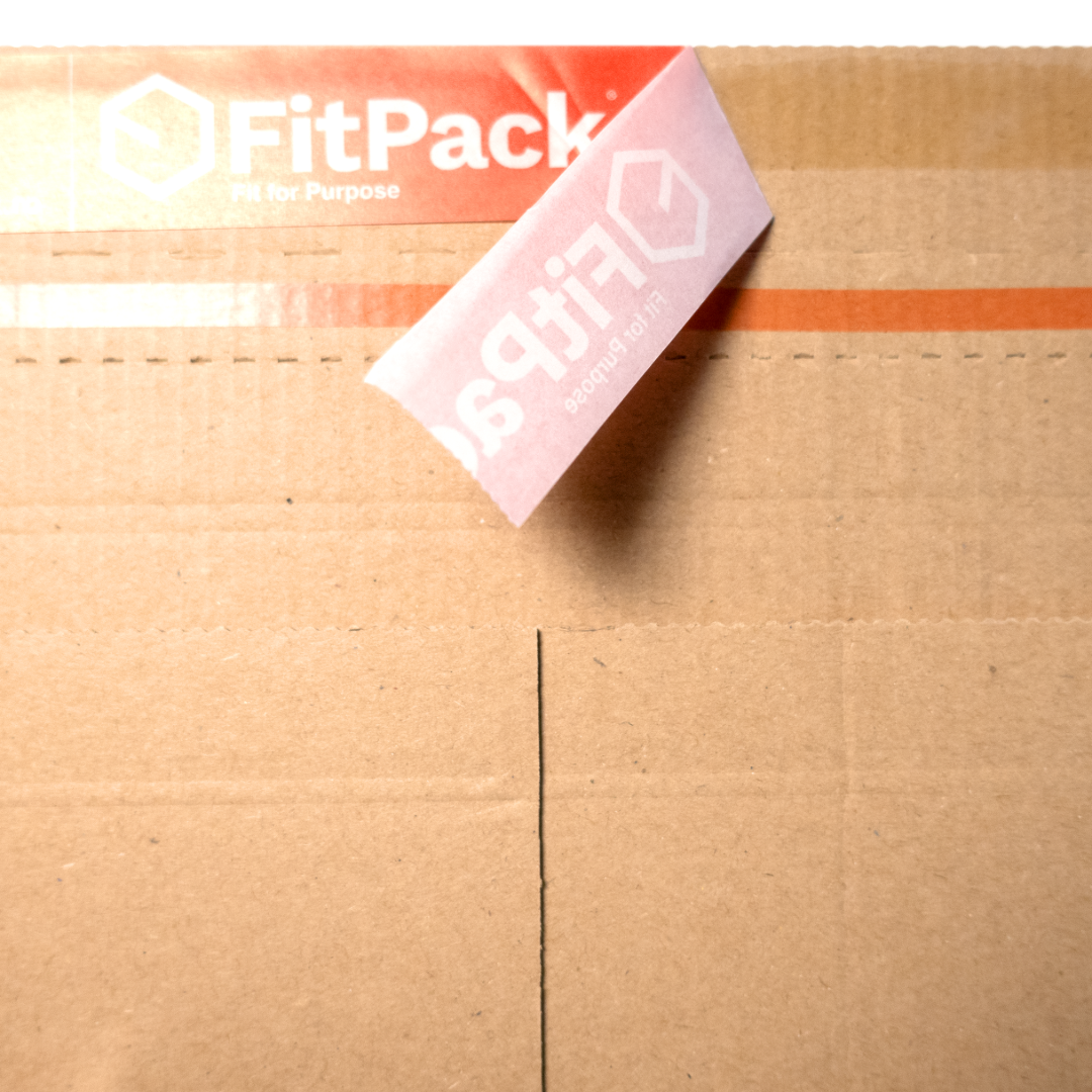 BookBox – detaliu material carton kraft / marcaj pe ambalaj