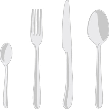 Tacâmuri Plastic Transparente – Set 50 Bucăți | Furculițe, Cuțite, Linguri, Lingurițe