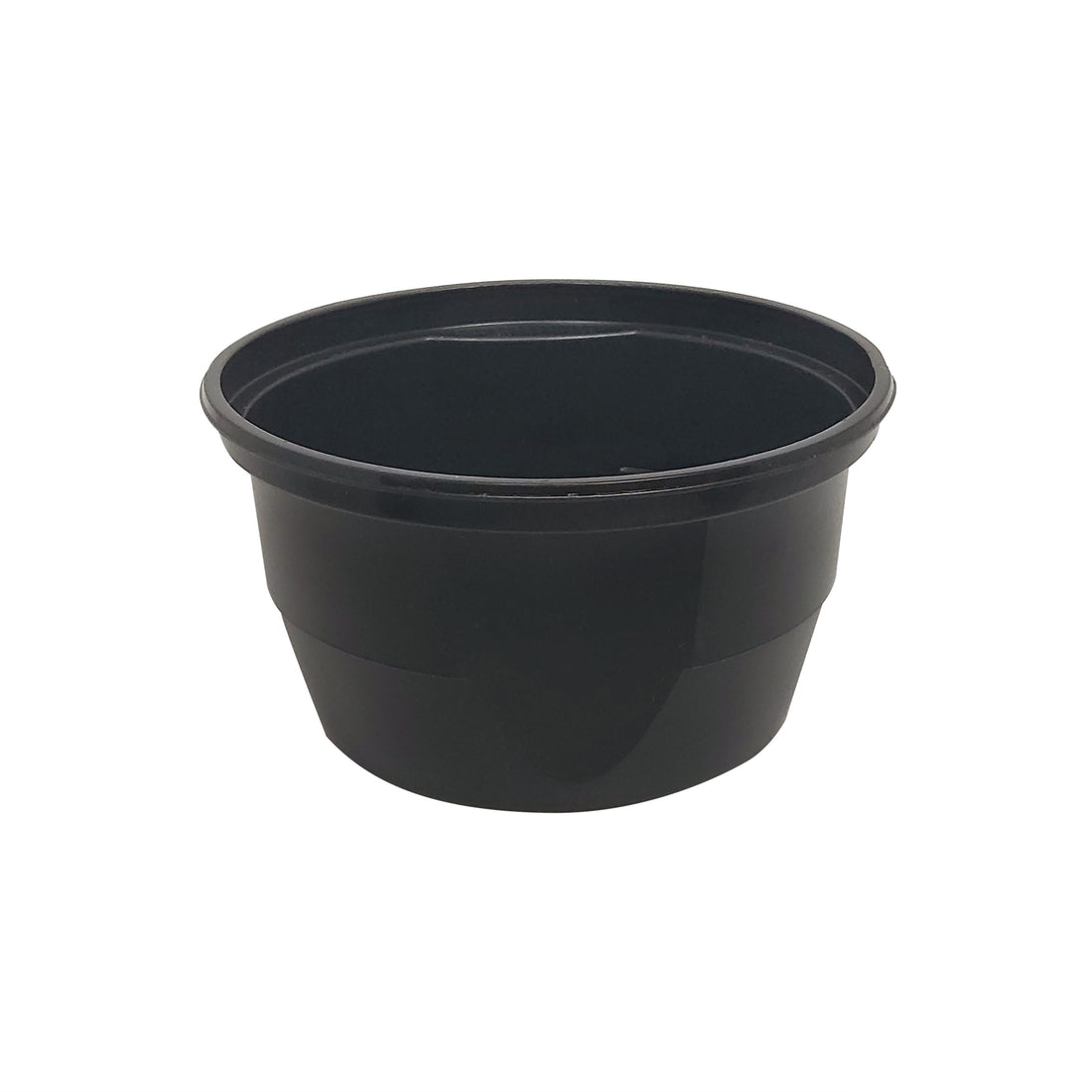 Bol Supă PP Negru Ø127 mm – 360 / 460 / 560 ml, 50 buc/set (Capace compatibile vândute separat) | Netpack