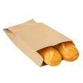 Pungă hârtie kraft pentru pâine 1 kg 23+7×40 cm – fără fereastră