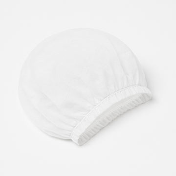 Bonetă medicală albă cu elastic – 100 buc/set Netpack, protecție igienică unică folosință