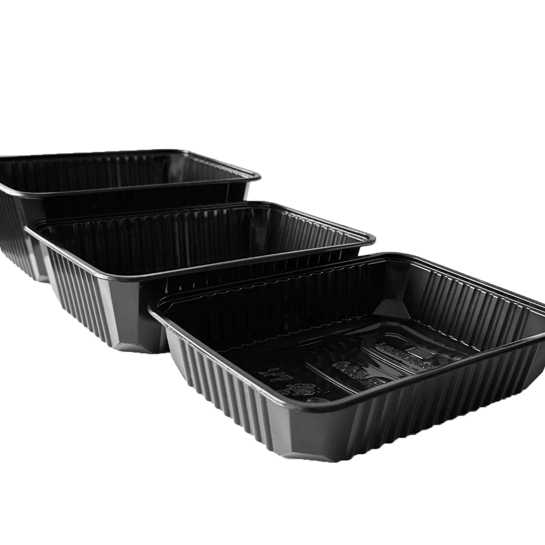 Caserole Euro Box PP cu Capac – 500 ml, 750 ml, 1000 ml (50 buc/set)