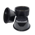Bol supă negru 16 oz (473 ml) cu capac Ø130 mm – 100 buc/set, Netpack