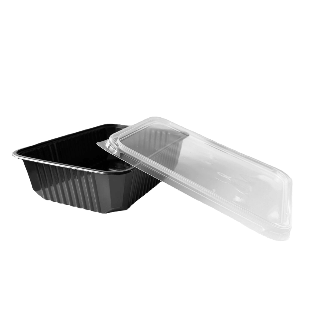 Caserole Euro Box PP cu Capac – 500 ml, 750 ml, 1000 ml (50 buc/set)