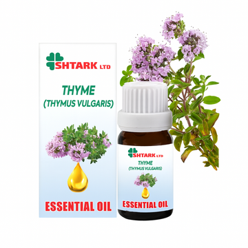 Ulei esențial de Cimbru Netpack 10 ml, aromă intensă verde-condimentată pentru aromaterapie și parfumarea încăperilor.
